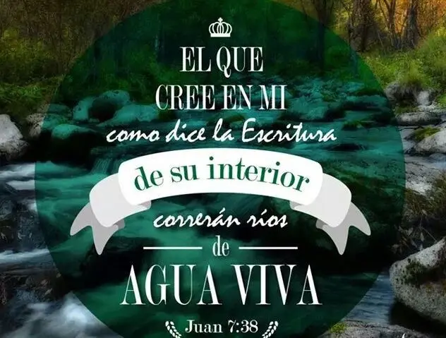 de su interior correran rios de agua viva biblia paralela - Cómo corre el río versiculo