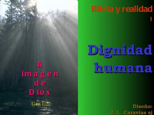 que es dignidad humana segun la biblia - Cómo Jesús defiende la dignidad humana