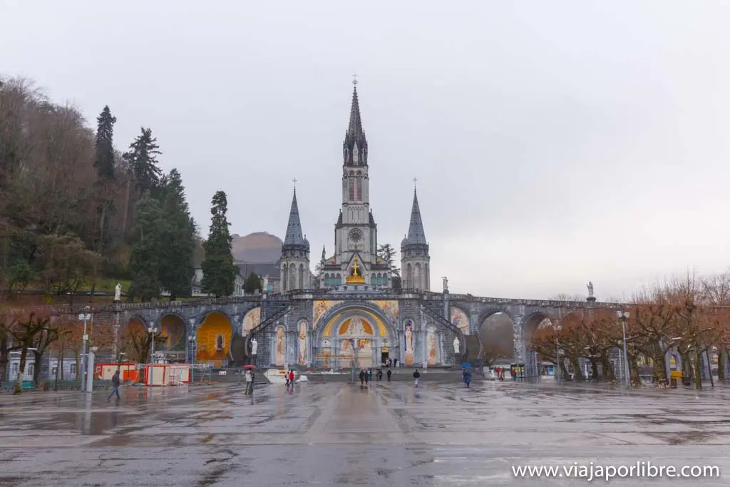 como llegar a la iglesia de lourdes - Cómo llegar a Lourdes desde España