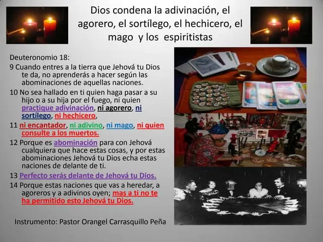 que dice la biblia sobre los adivinos - Cómo pecado de adivinación Biblia