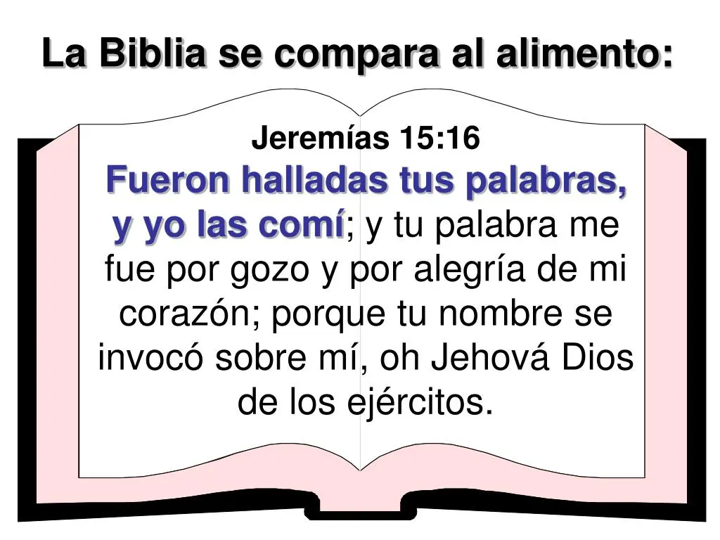 a qué se compara la biblia - Cómo se compara la palabra de Dios en la Biblia