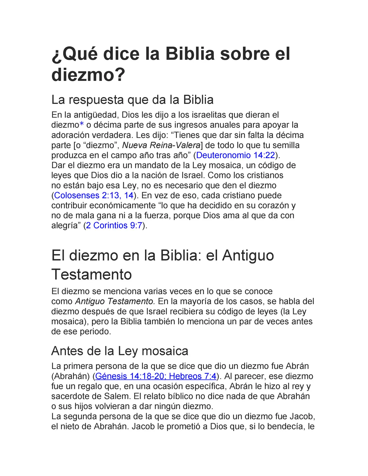 como se calcula el diezmo segun la biblia - Cómo se debe sacar el diezmo