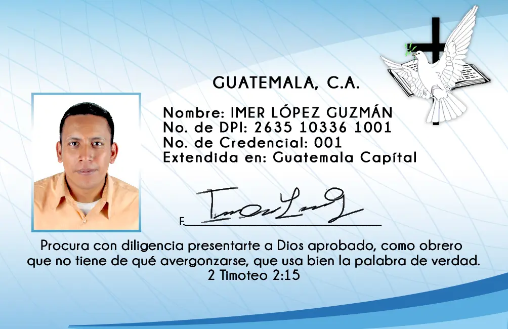 modelo de carnet para iglesia - Cómo se hace un carnet de prensa