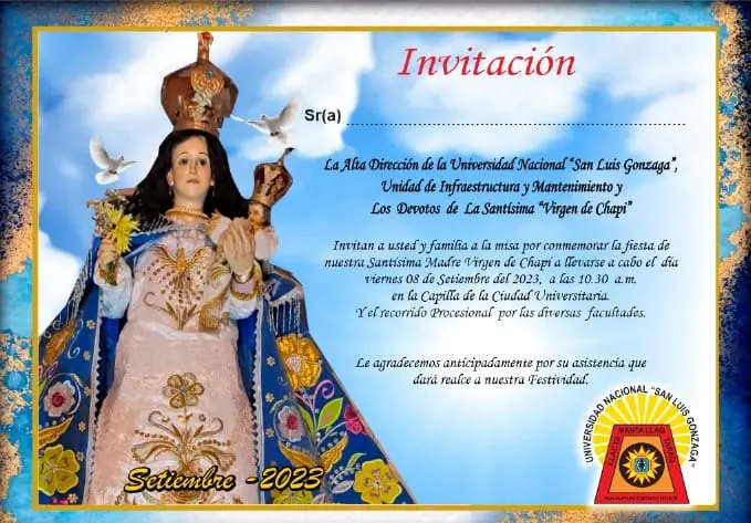 invitacion a misa - Cómo se hace una invitación