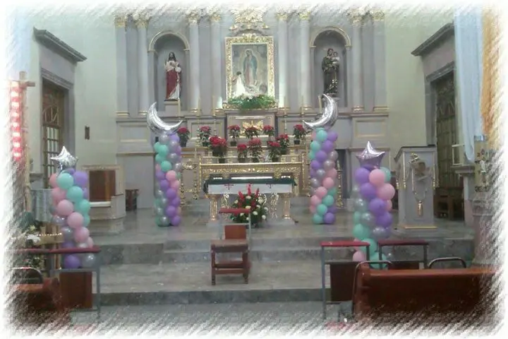 arreglo de iglesia con globos - Cómo se le llama al arte de hacer figuras con globos