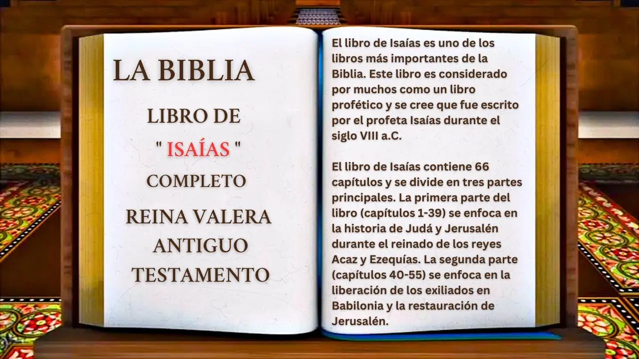 libro isaias biblia - Cómo se lee el Libro de Isaías