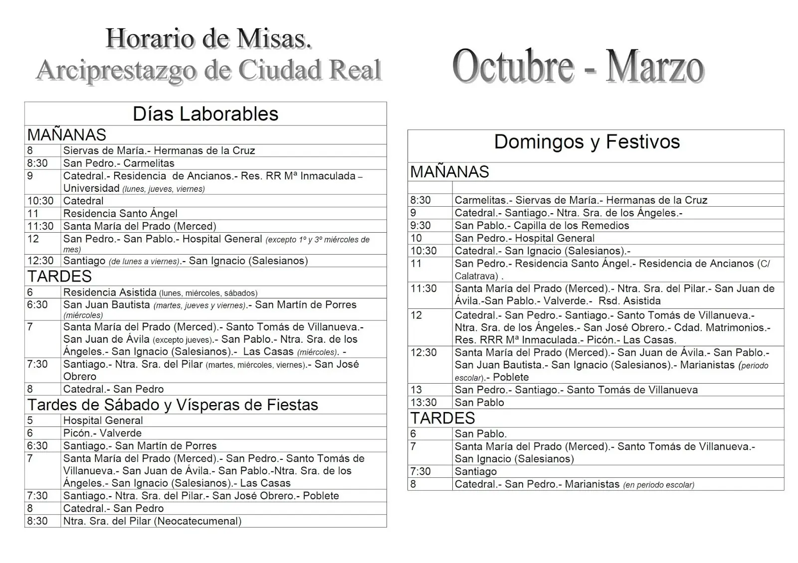 horario misa san jose obrero - Cómo se llama el padre de la Iglesia San José Obrero