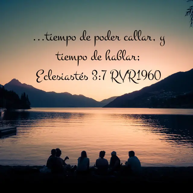 tiempo de silencio en la biblia - Cómo se llama el tiempo de silencio en la Biblia