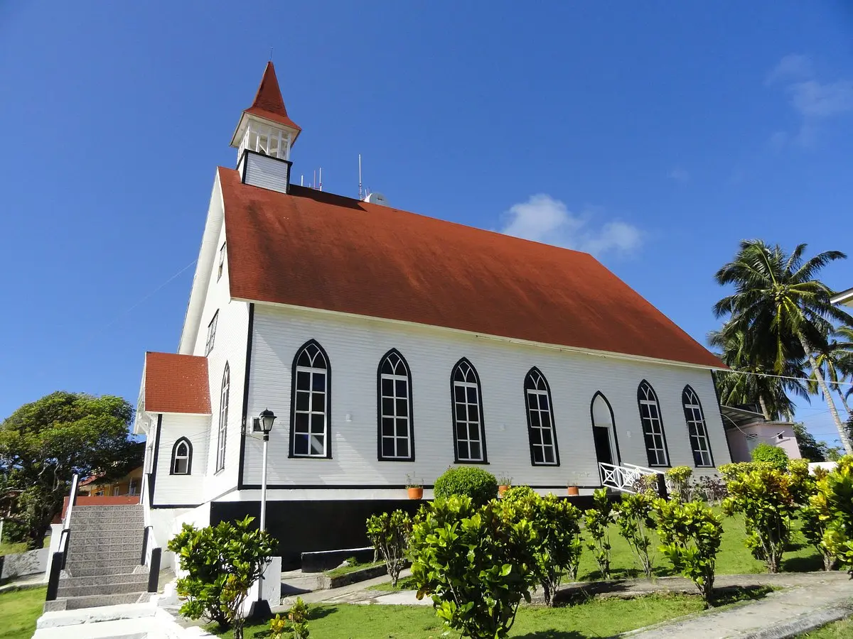 iglesia san andres islas - Cómo se llama la Iglesia que es patrimonio histórico en la isla de San Andrés