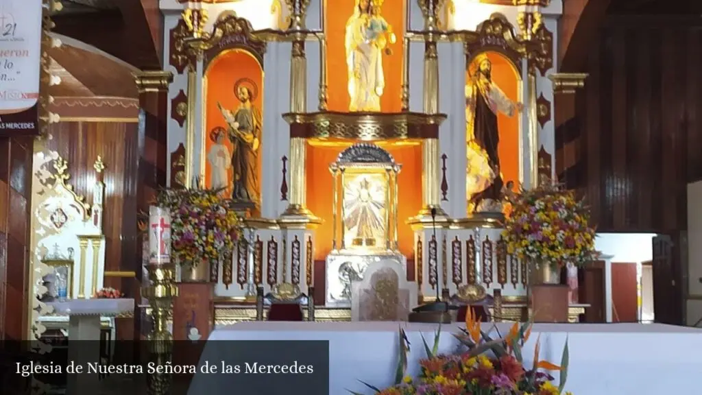 horario misa nuestra señora de las mercedes - Cómo se llama la iglesia que está en Las Mercedes