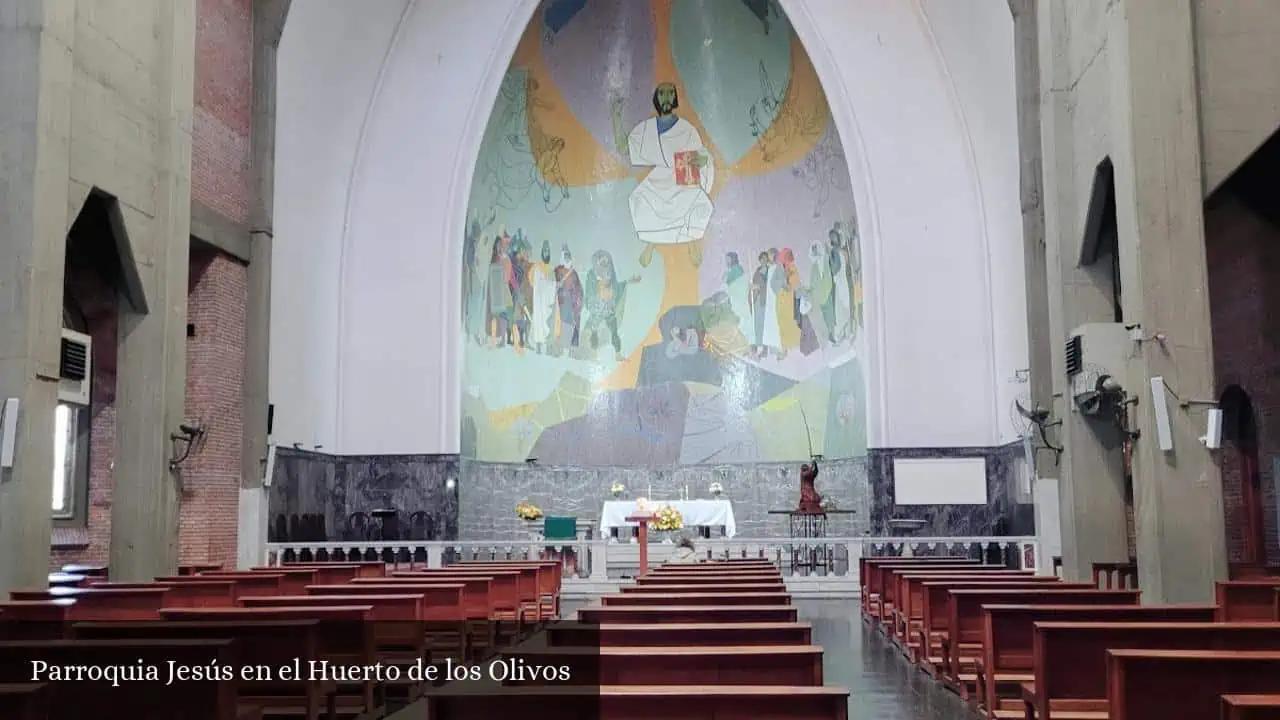 parroquia jesus en el huerto de los olivos horarios misa - Cómo se llama la parroquia de Los Olivos