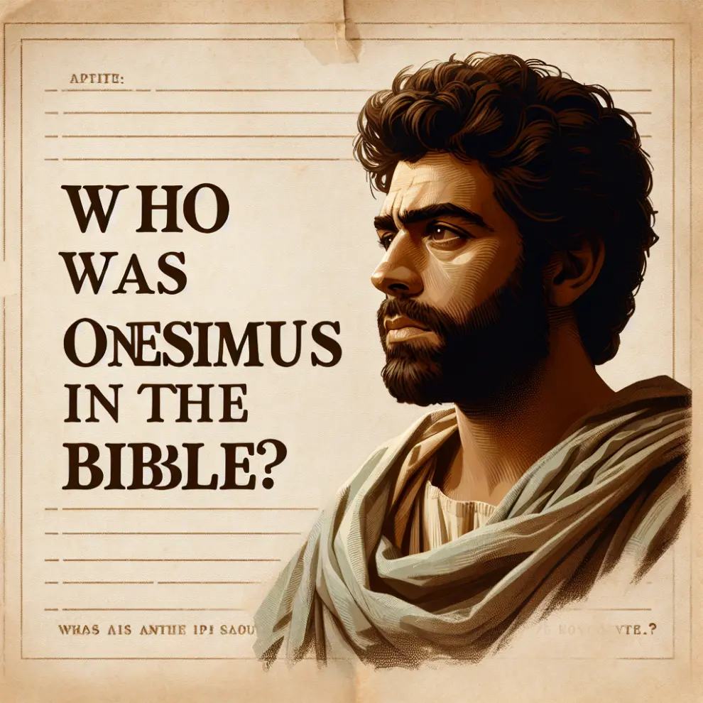 quien es onesimo segun la biblia - Cuál es el significado de Onésimo