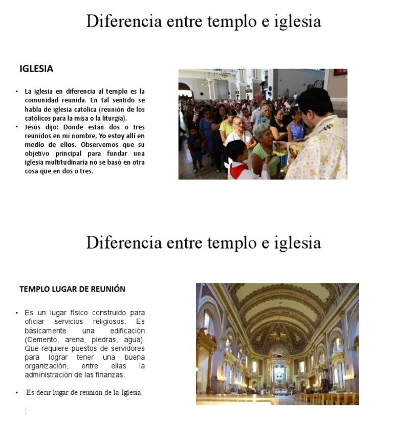 diferencia entre iglesia y iglesia - Cuál es la diferencia entre la iglesia y la iglesia