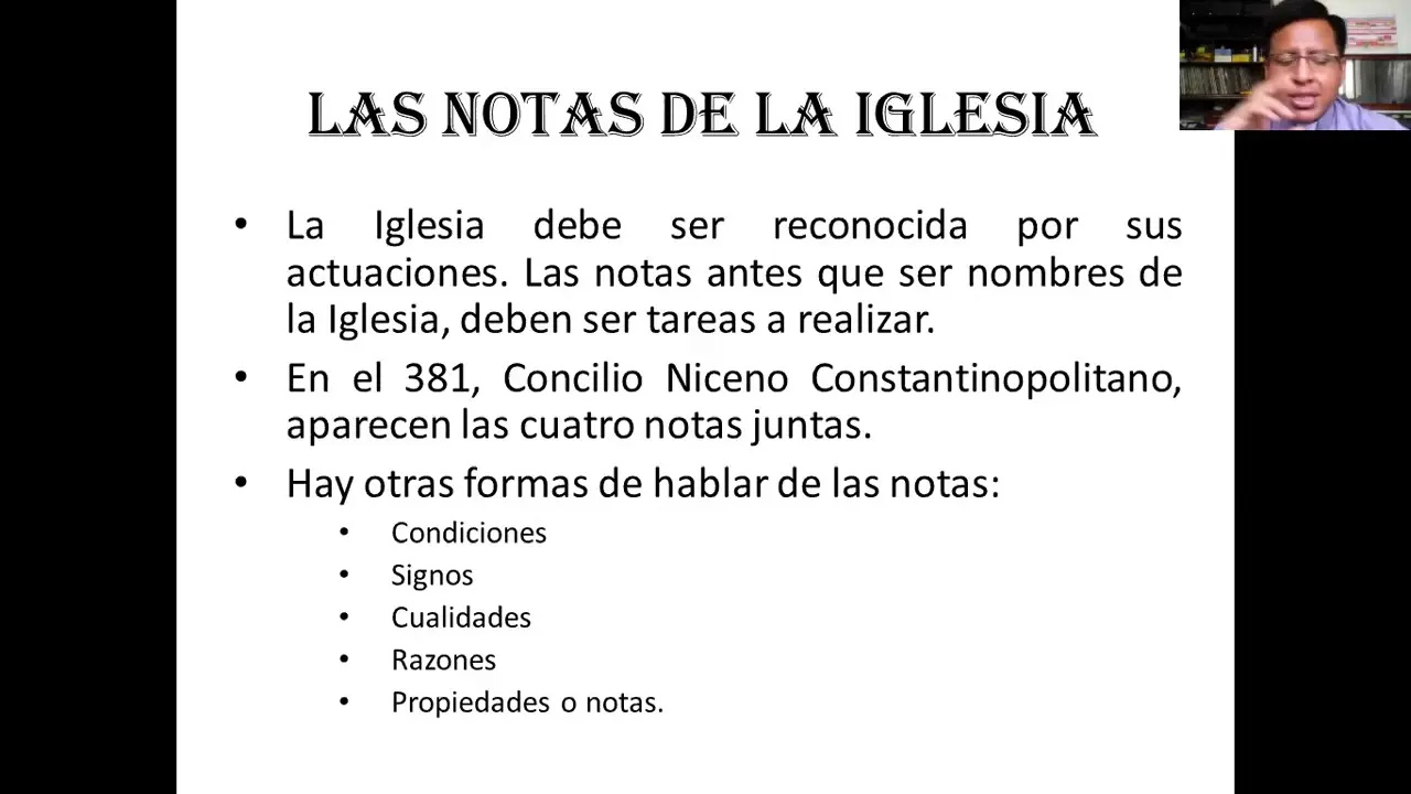 cuales son las notas de la iglesia - Cuáles son las 4 dimensiones de la Iglesia