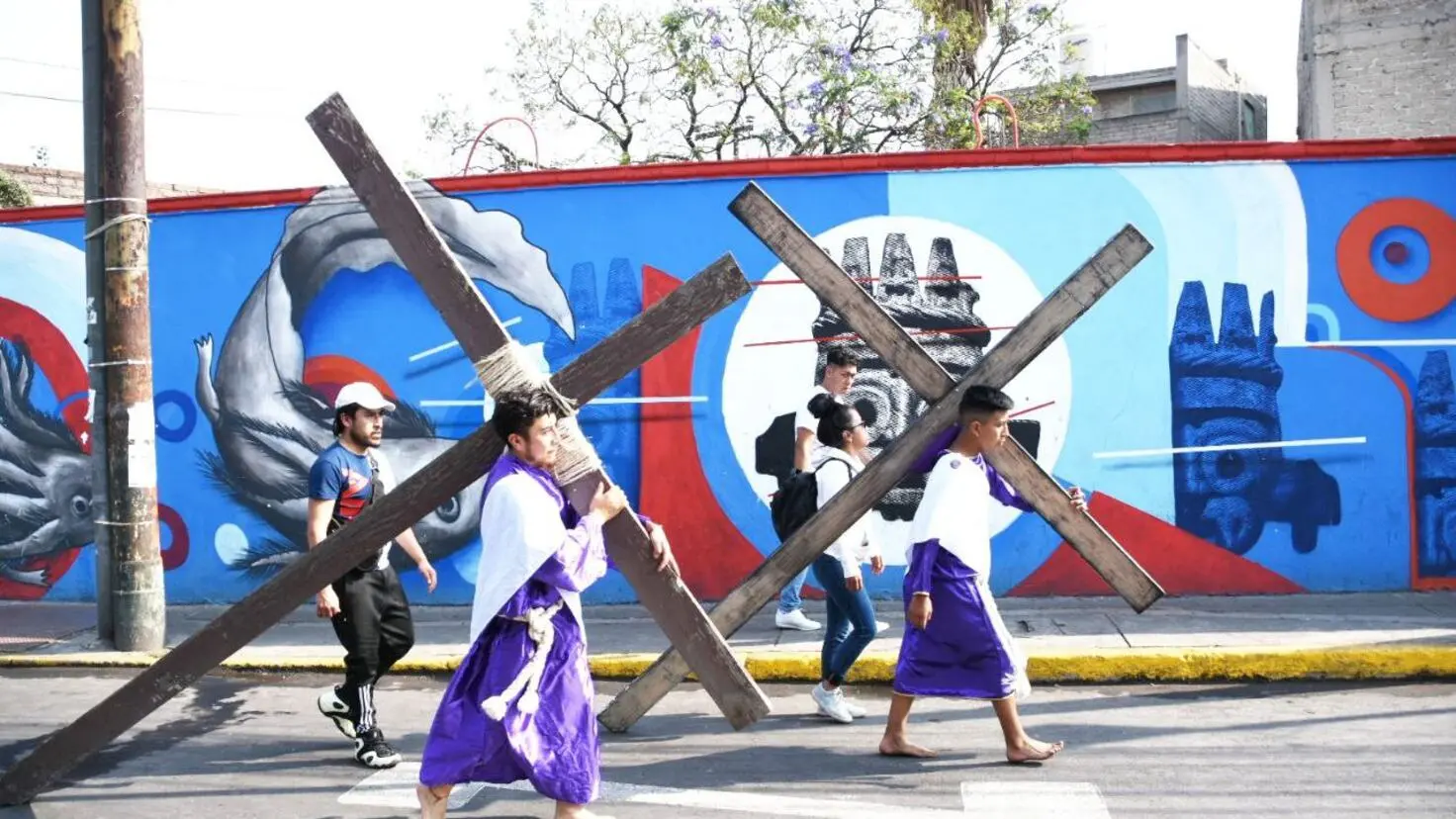 iglesia caballero de la cruz - Cuánto pesa la cruz de Cristo