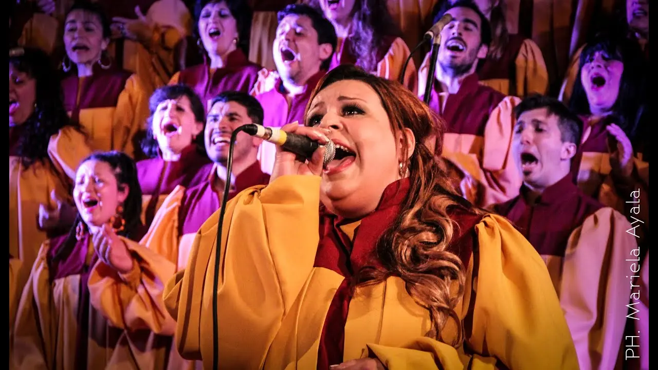 iglesia gospel en argentina - Cuántos son los integrantes del coro Gospel en Argentina