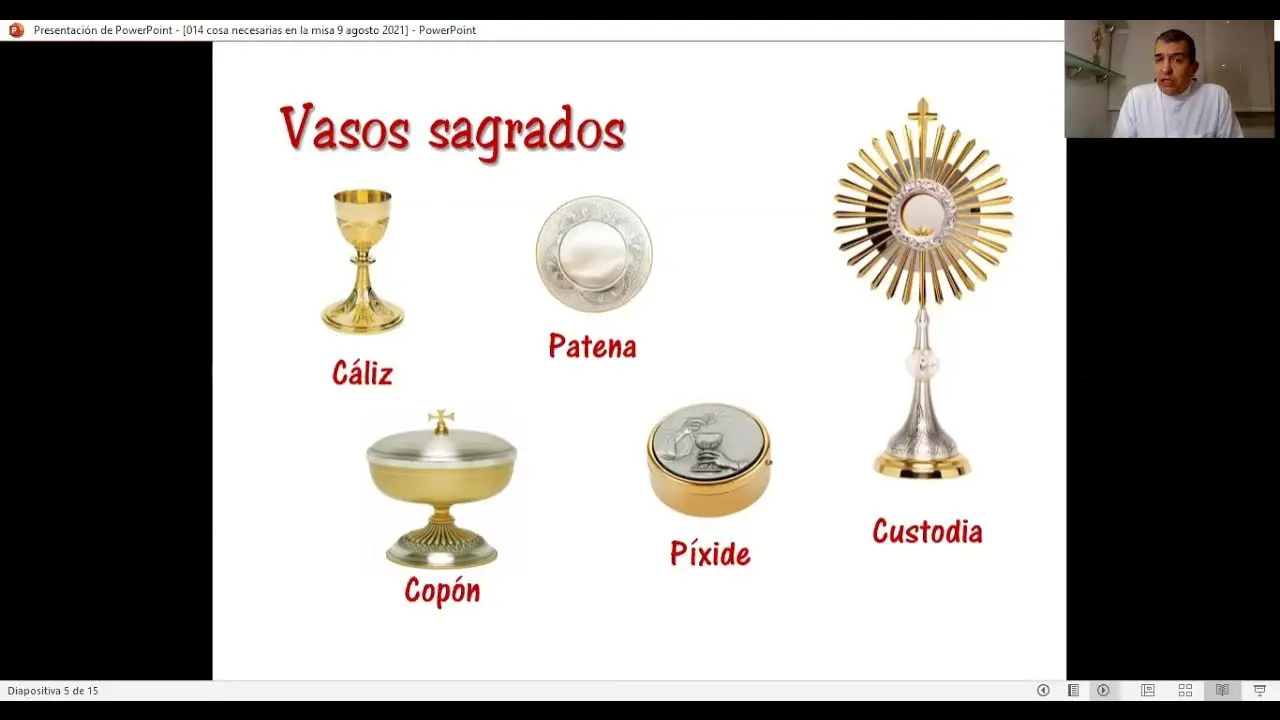 vasos sagrados misa - Cuántos son los vasos sagrados