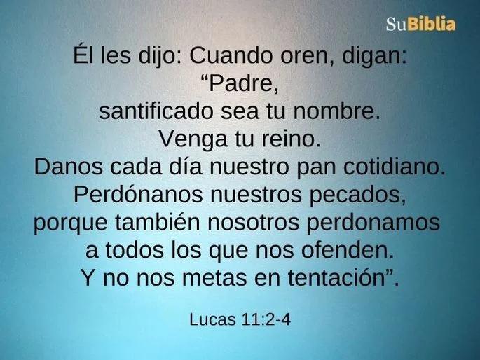 el padre nuestro en la biblia - Dónde aparece el Padre nuestro en la Biblia