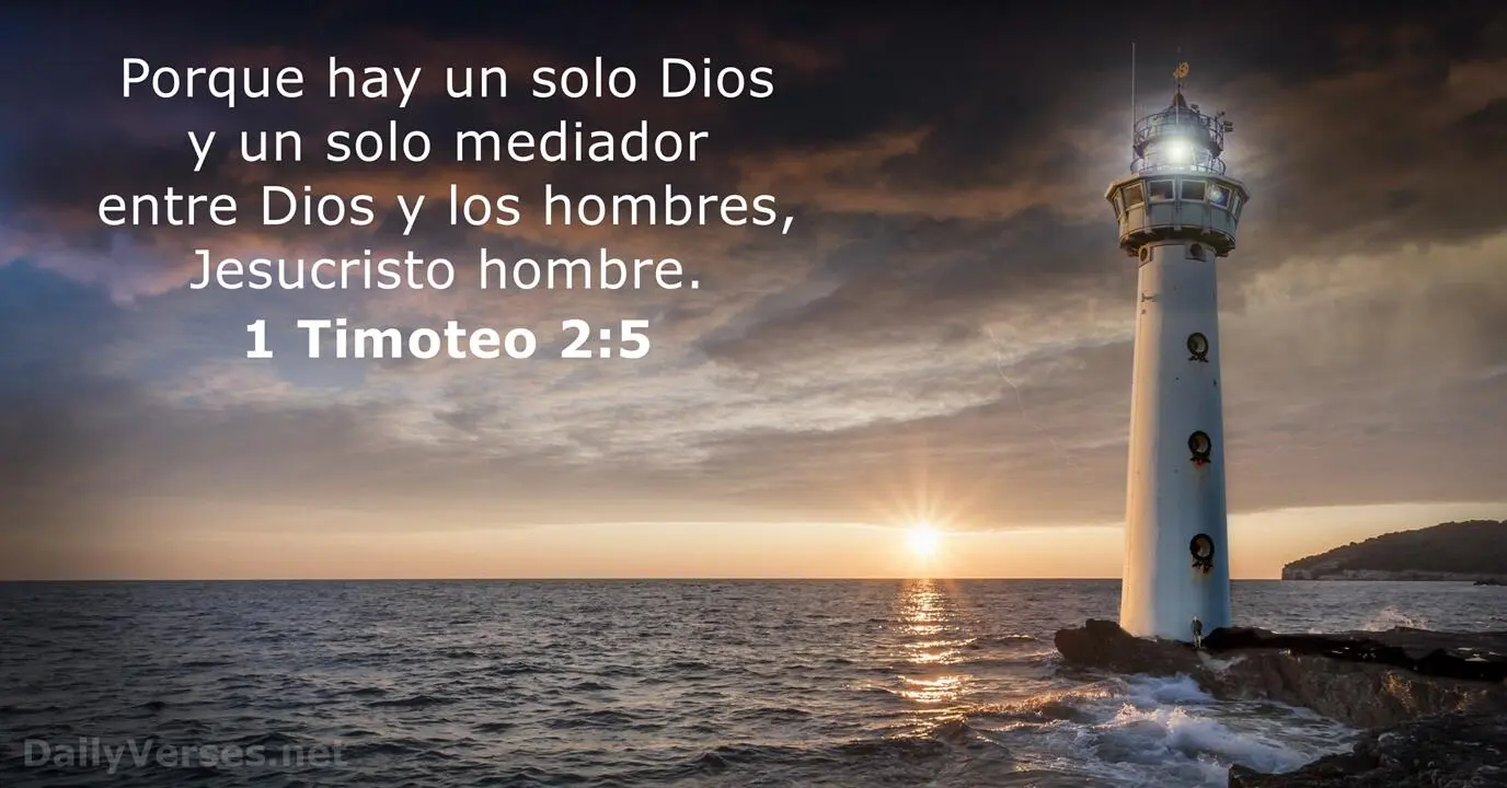 un solo mediador biblia catolica - Donde dice la Biblia que Jesús es el único mediador