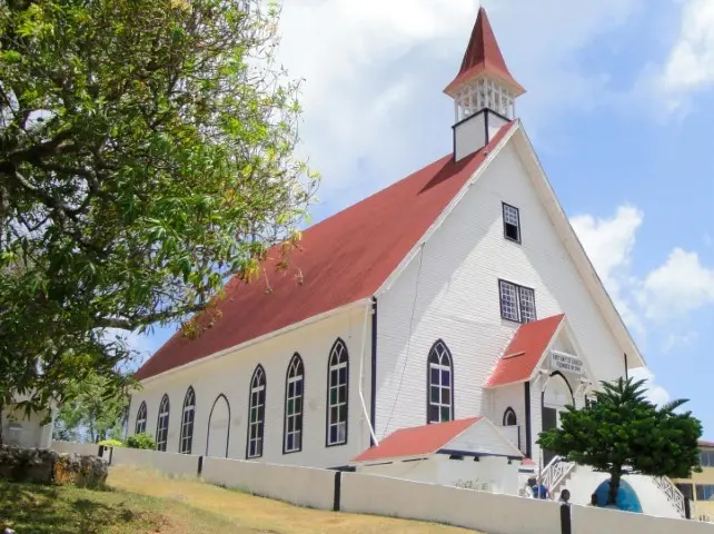 iglesia san andres islas - Dónde está ubicado Isla de San Andrés