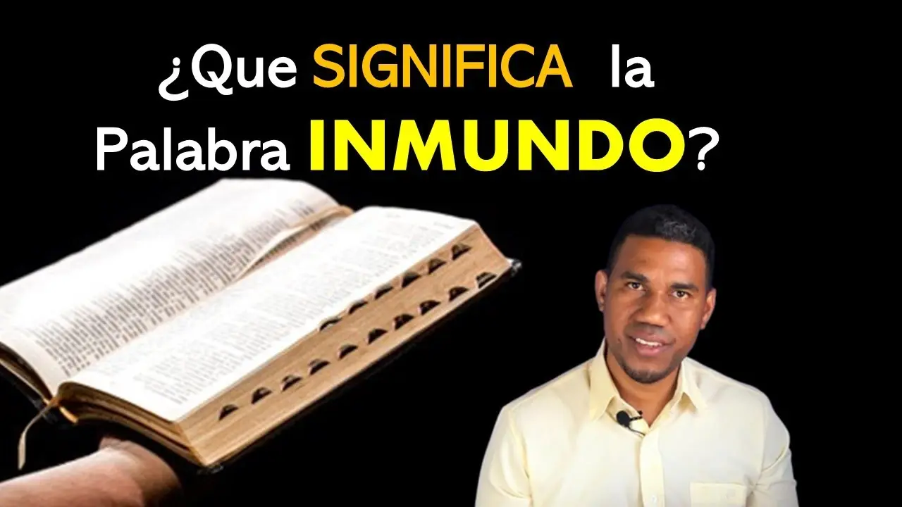 inmundo biblia - Dónde habla la Biblia de lo inmundo