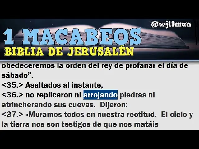 libro macabeos biblia catolica - Dónde habla la Biblia de los Macabeos