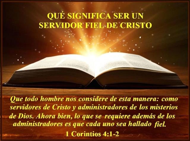 servidores de dios en la biblia - Dónde habla la Biblia de los servidores