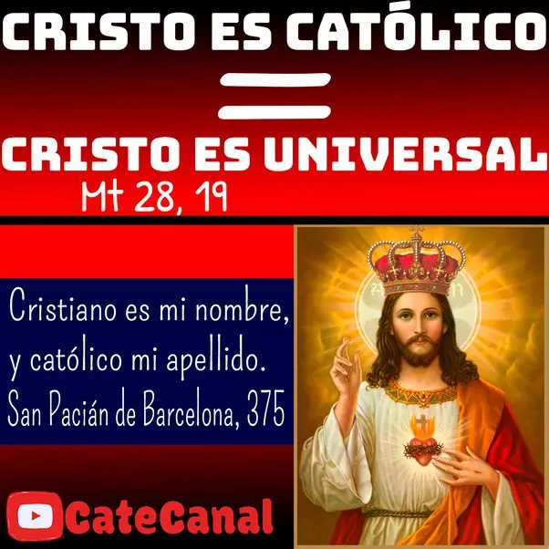 donde esta la palabra catolico en la biblia - En qué parte de la Biblia se dice católico