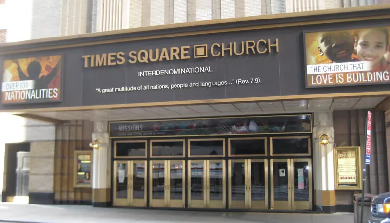 times square church misa gospel - How long is the Times Square Church service