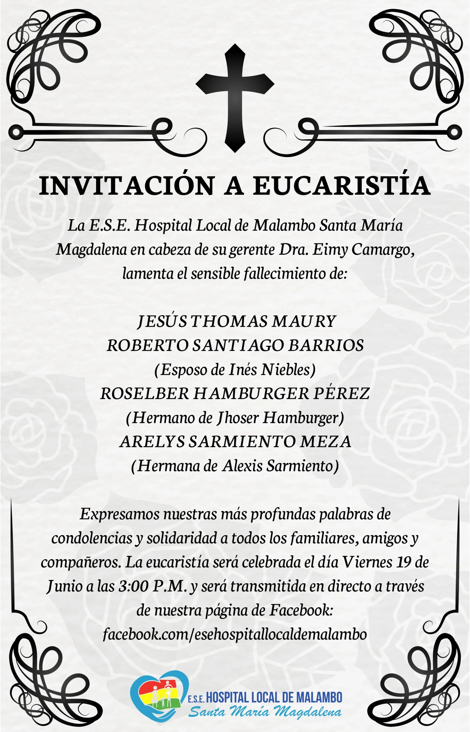 invitacion a misa por el eterno descanso - Que decir cuando te invitan a una misa de difunto