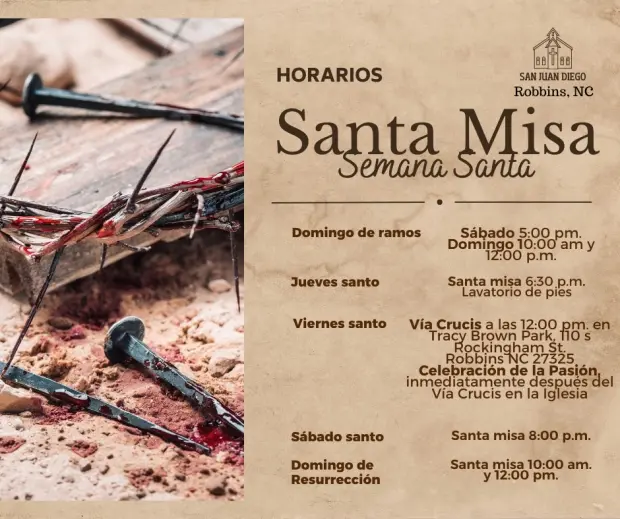 horarios de misa en san juan diego - Qué días hay misa en la Iglesia Católica