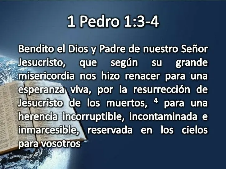 inmarcesible en la biblia - Qué dice 1 Pedro 1 4