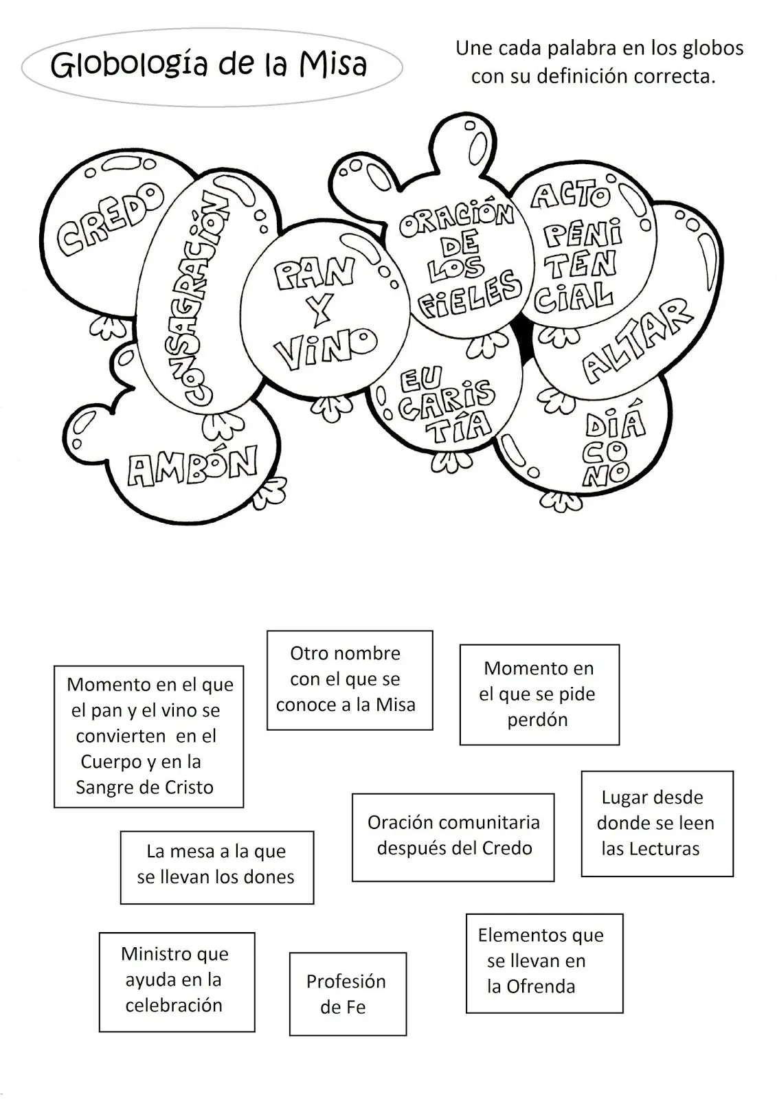 catequesis de la misa - Qué dice el Catecismo de la Misa