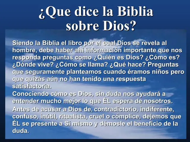 somos dioses segun la biblia - Qué dice la Biblia acerca de los dioses