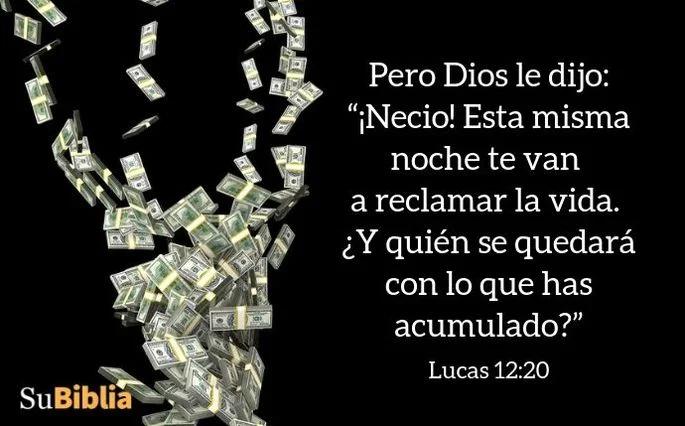 que dice la biblia sobre acumular riquezas - Qué dice la Biblia de la abundancia