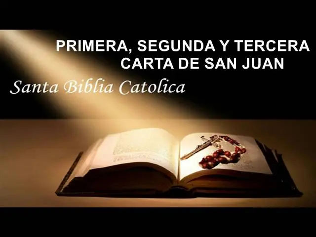 carta de san juan biblia catolica - Qué dice la carta de San Juan