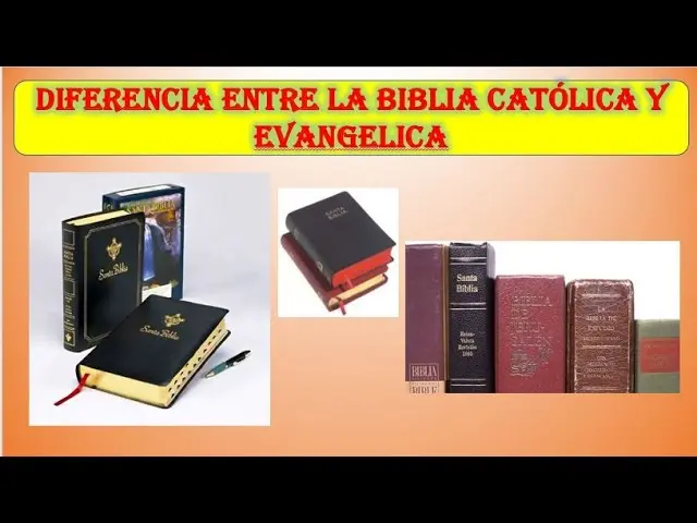 cual es la diferencia de la biblia catolica y evangelica - Qué en comun tiene la Biblia evangélica con la Biblia católica