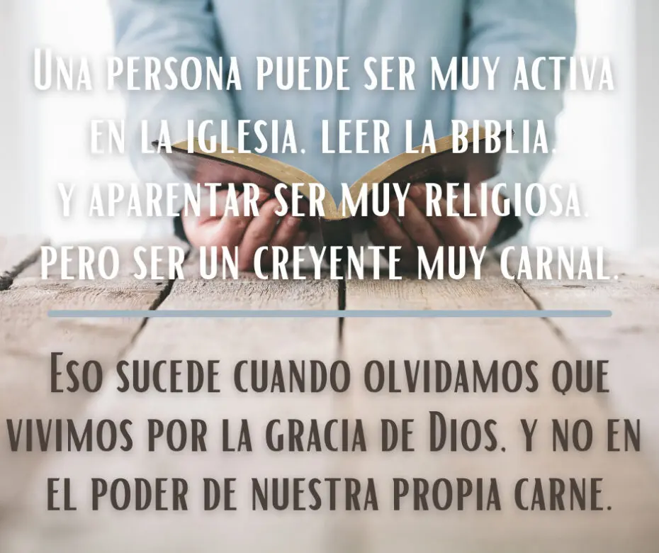 que es andar en la carne segun la biblia - Qué es andar en los deseos de la carne