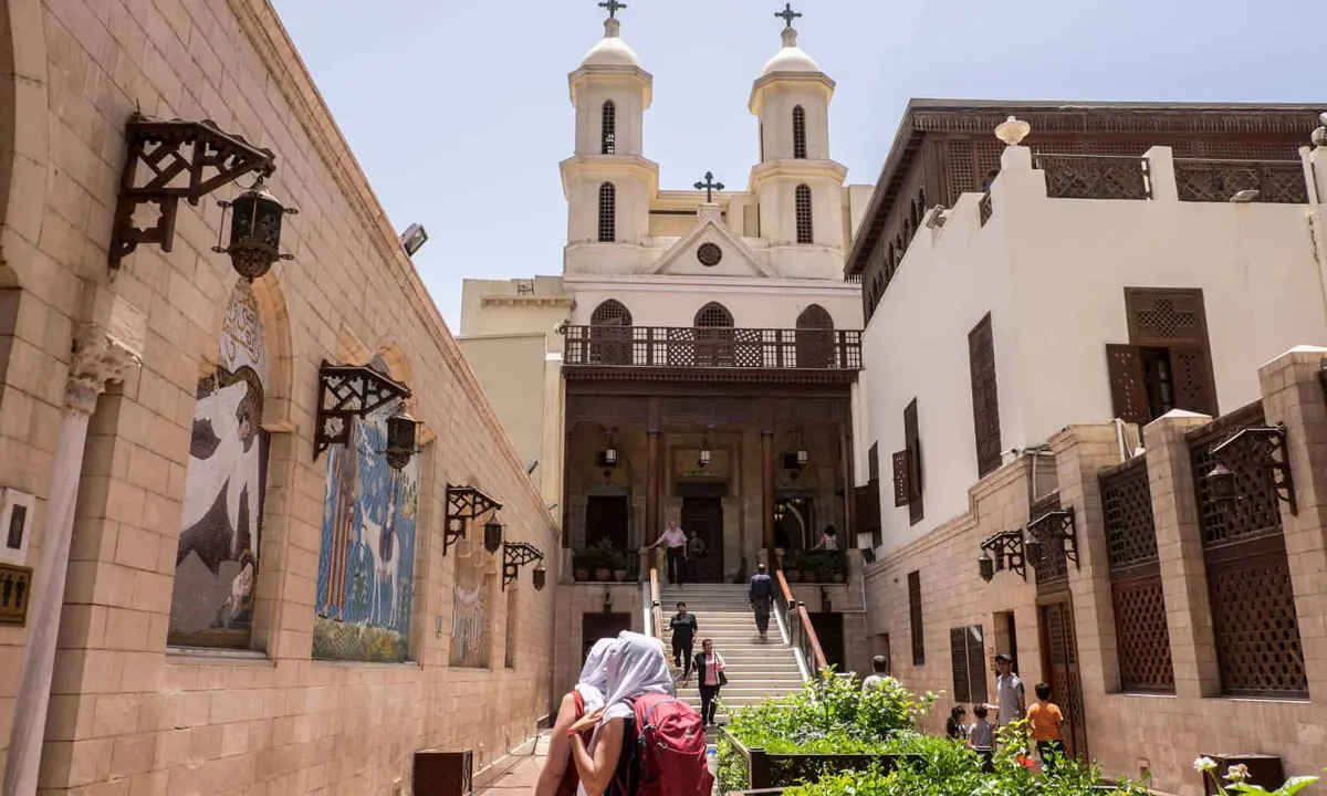 barrio copto iglesia colgante - Qué es el Barrio copto del Cairo