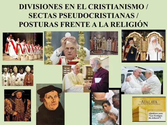 division de la iglesia cristiana - Qué es la división cristiana