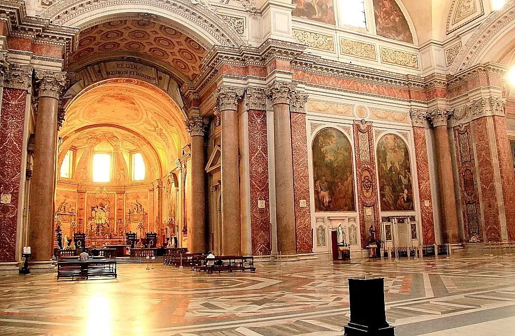 iglesia santa maria degli angeli - Qué es Santa María de los Ángeles