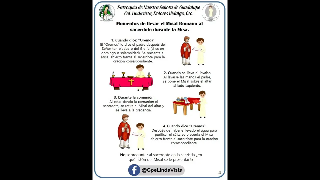 pasos para acolitar en la misa - Qué hace un acólito en la Iglesia Católica