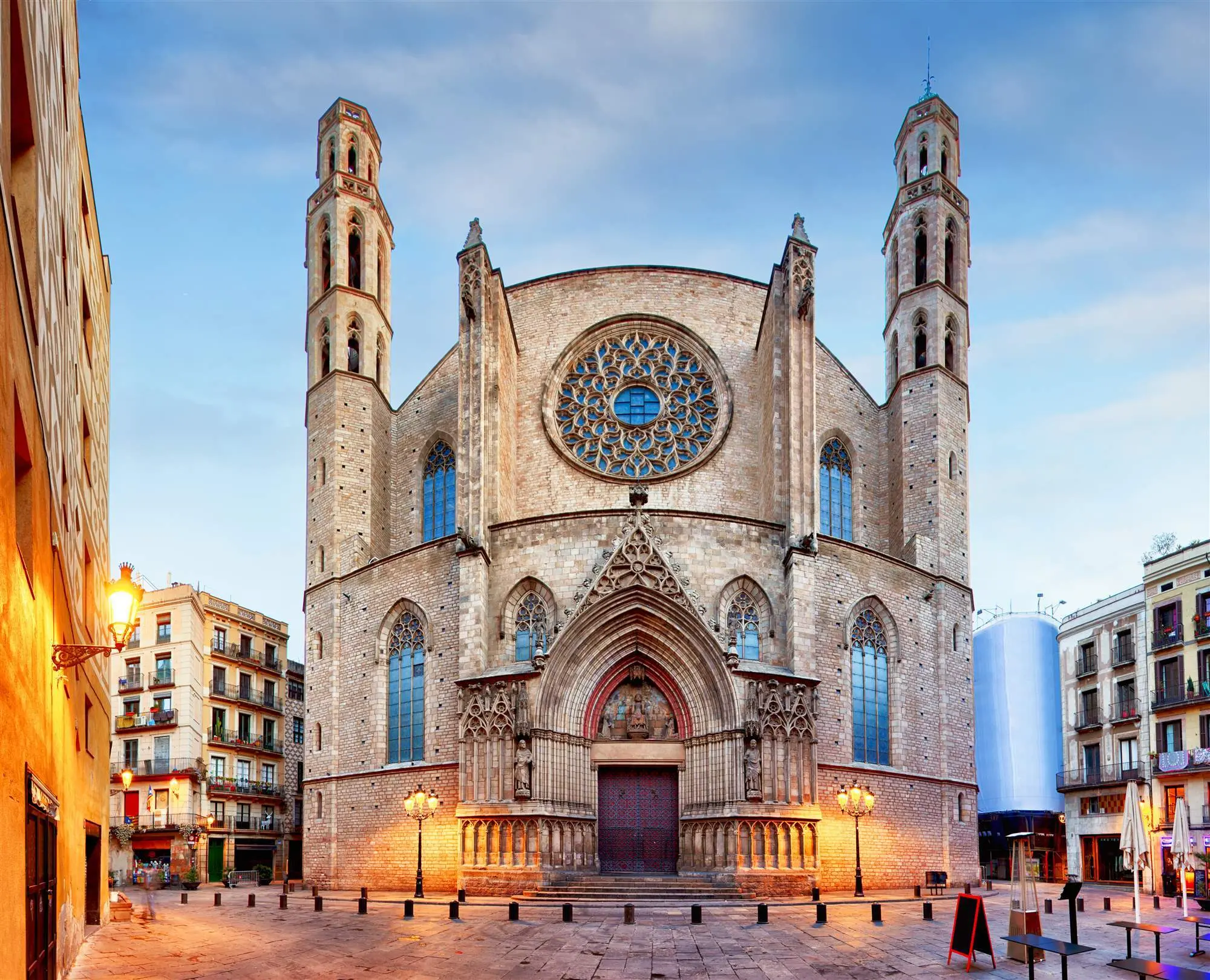 cual es la iglesia de la catedral del mar - Qué iglesia es la de La catedral del mar