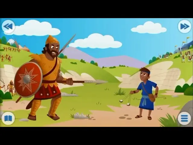 david y goliat biblia para niños - Que nos enseña la historia de David y Goliat para niños