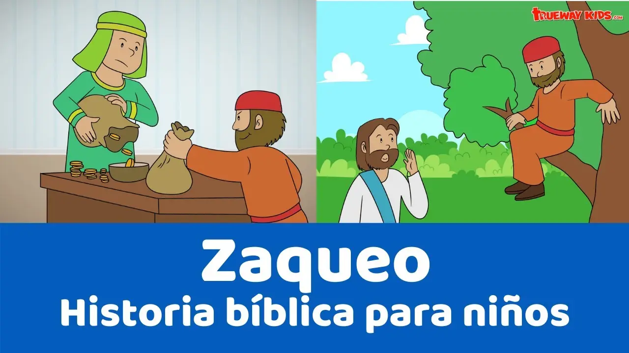 zaqueo biblia para niños - Que nos enseña la historia de Zaqueo para niños