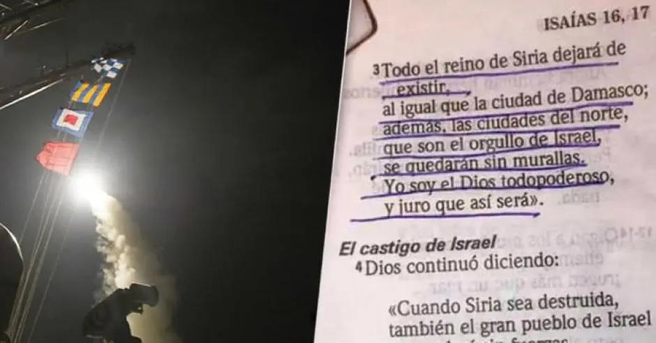 la biblia dice que siria sera destruida - Qué países serán destruidos según la Biblia