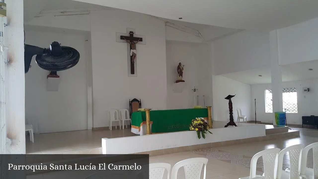 horario de misa en parroquia santa lucia - Qué parroquia pertenece Santa Lucía