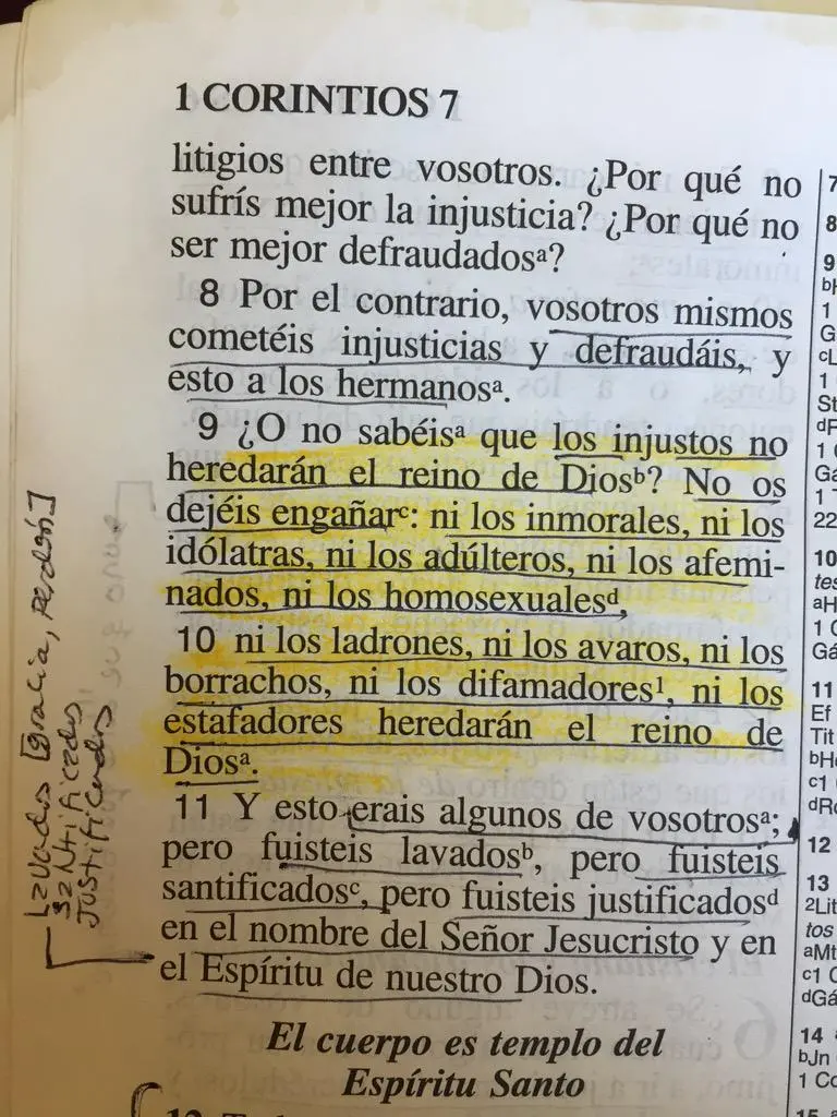 quienes no heredaran el reino de dios segun la biblia - Qué quiere decir 1 Corintios 6 9