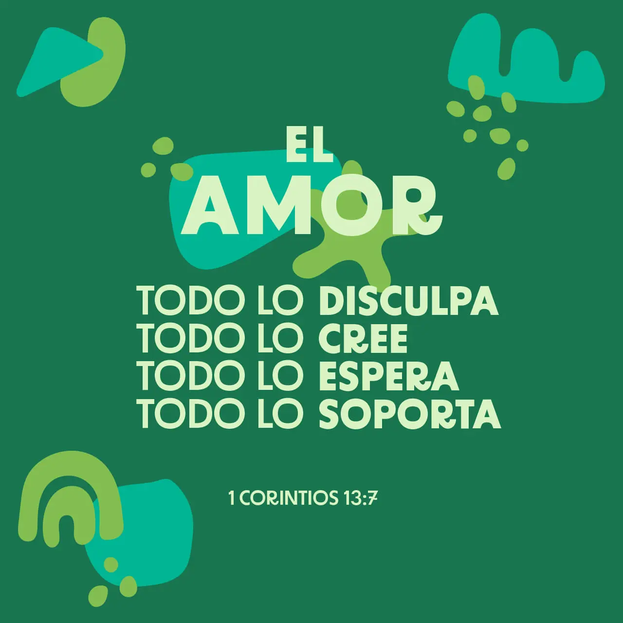 el amor espera biblia - Qué quiere decir 1 de Corintios 13 11