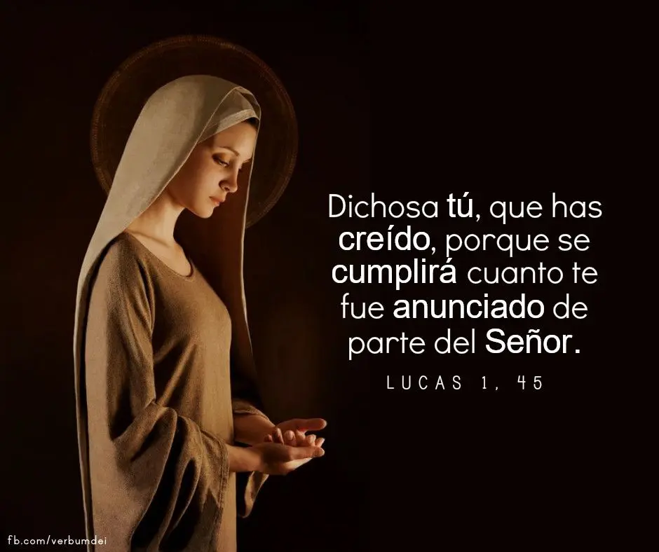 dichosa tu que has creido biblia catolica - Qué quiere decir Dichosa tú qué has creído que se cumplirán las cosas que te ha dicho el Señor